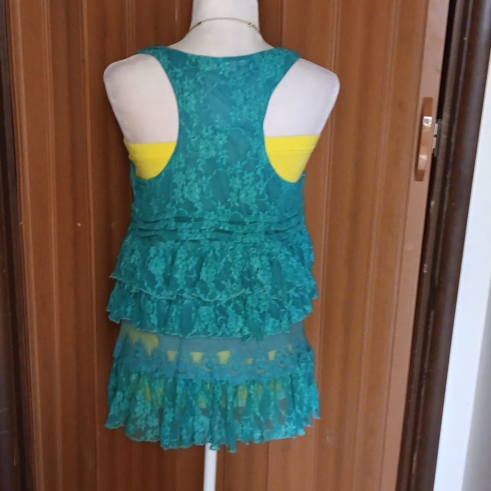 AVAILABLE FLORAL LACE TOP - Picture 5 of 8